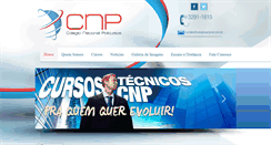 Desktop Screenshot of colegionacional.com.br