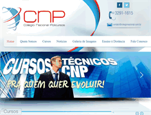 Tablet Screenshot of colegionacional.com.br